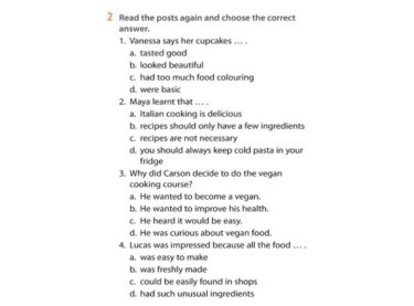 Learning Skills 1 - Workbook - Pag. 26, Ex. 2