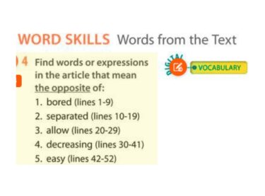 Learning Skills 1 - Student’s Book - Pag. 9, Ex. 4