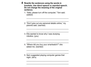 Learning Skills 1 - Teacher’s Material - Extension 7, Ex. 4