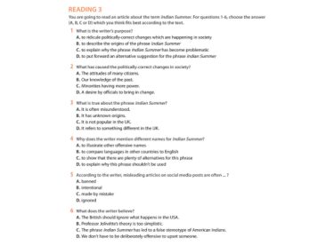Learning Skills 1 - Workbook - Pag. 82, Reading 3