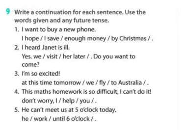 Learning Skills 2 - Student’s Book - Pag. 122, Ex. 9, Grammar Basics More Practice