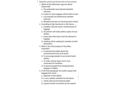 Learning Skills 2 - Workbook - Pag. 12, Ex. 1