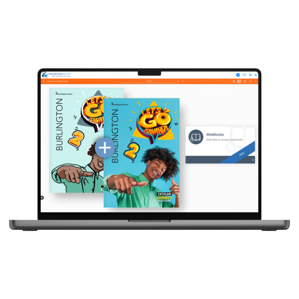 Let's Go Forward 2 Student's Book + Workbook Catalan Webbook