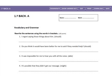 Learning Skills 1 - Test Generator