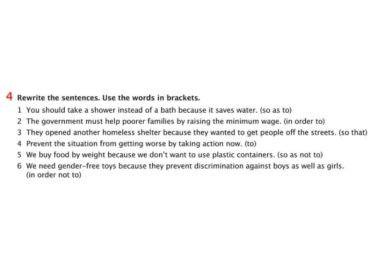 Mindset 1 - Student’s Book - Pag. 75, Ex. 4